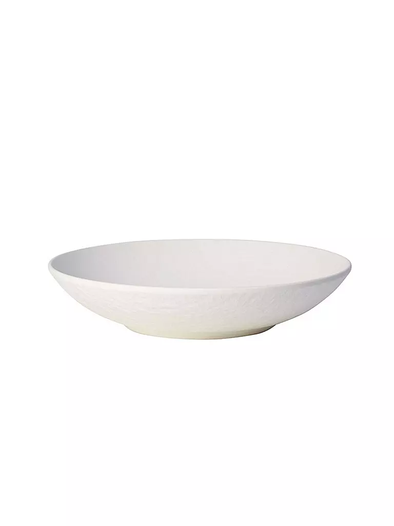 VILLEROY & BOCH | Schale flach "Manufacture Rock" 24cm (Blanc) | weiss