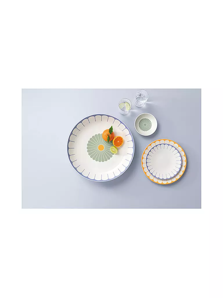 VILLEROY & BOCH | Speiseteller 26,5cm FLEUR SOLEIL | orange
