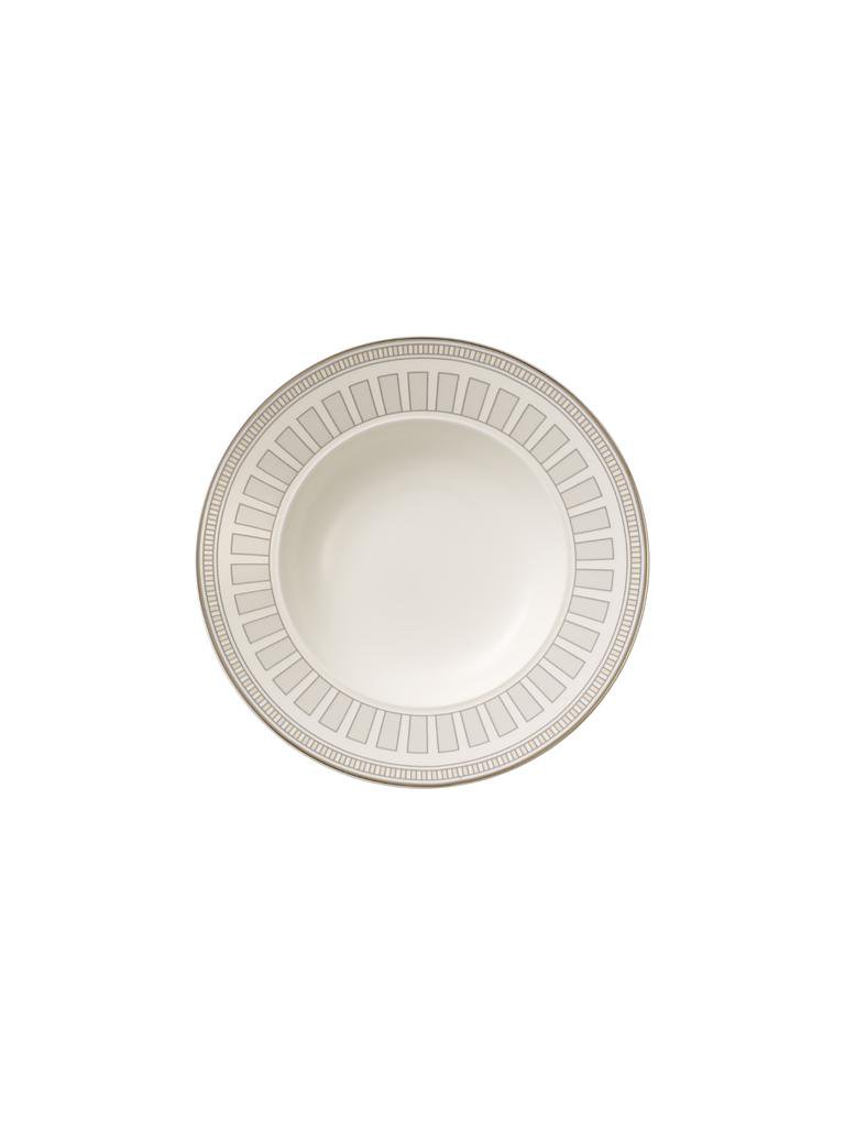 VILLEROY & BOCH | Suppenteller "La Classica Contura" 24cm | silber