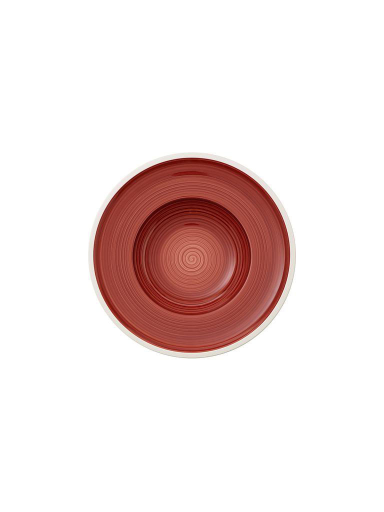 VILLEROY & BOCH | Suppenteller "Manufacture Rouge" 25cm (Rot) | rot