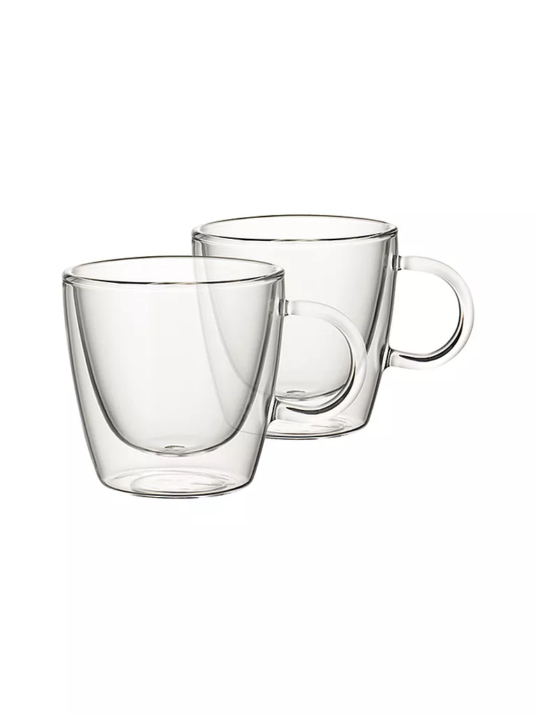 VILLEROY & BOCH | Tassen 2er Set ARTESANO - Hot Beverages M  0,22l | transparent