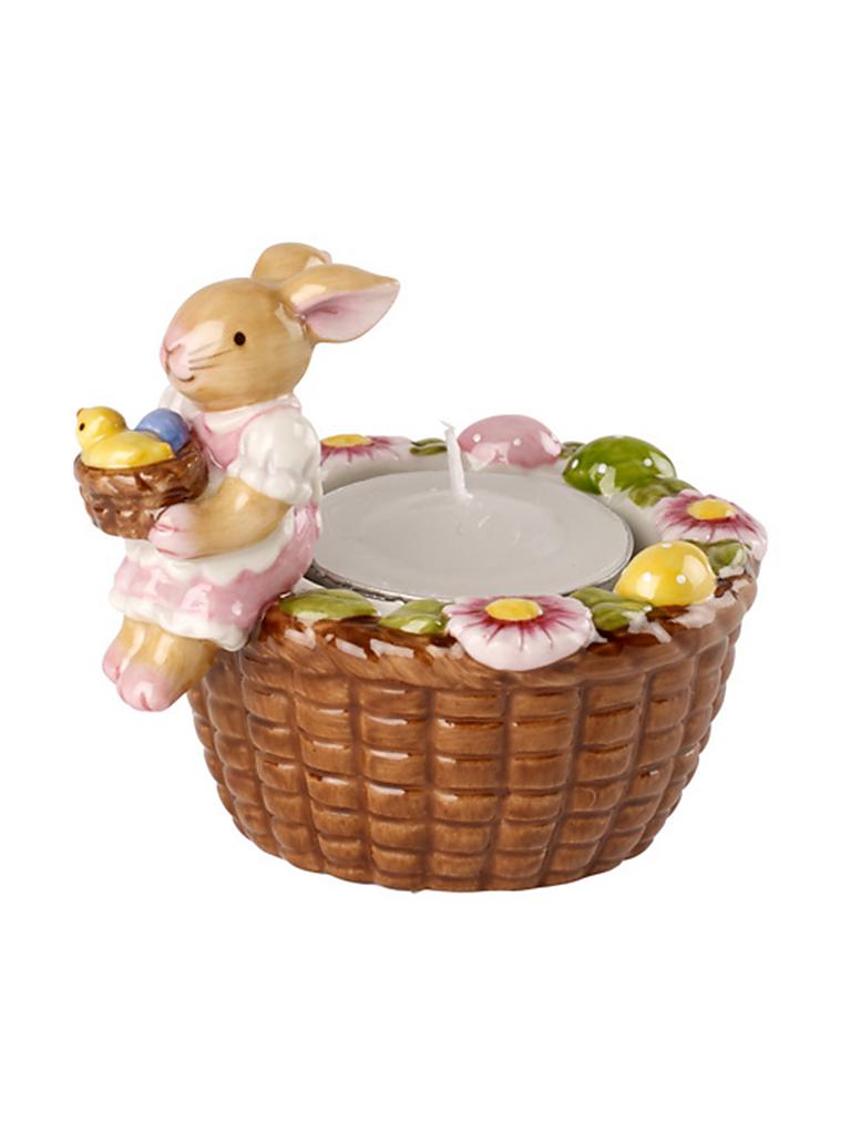 VILLEROY & BOCH | Teelichthalter "Bunny Family - Hasenmädchen" 7,5cm | bunt