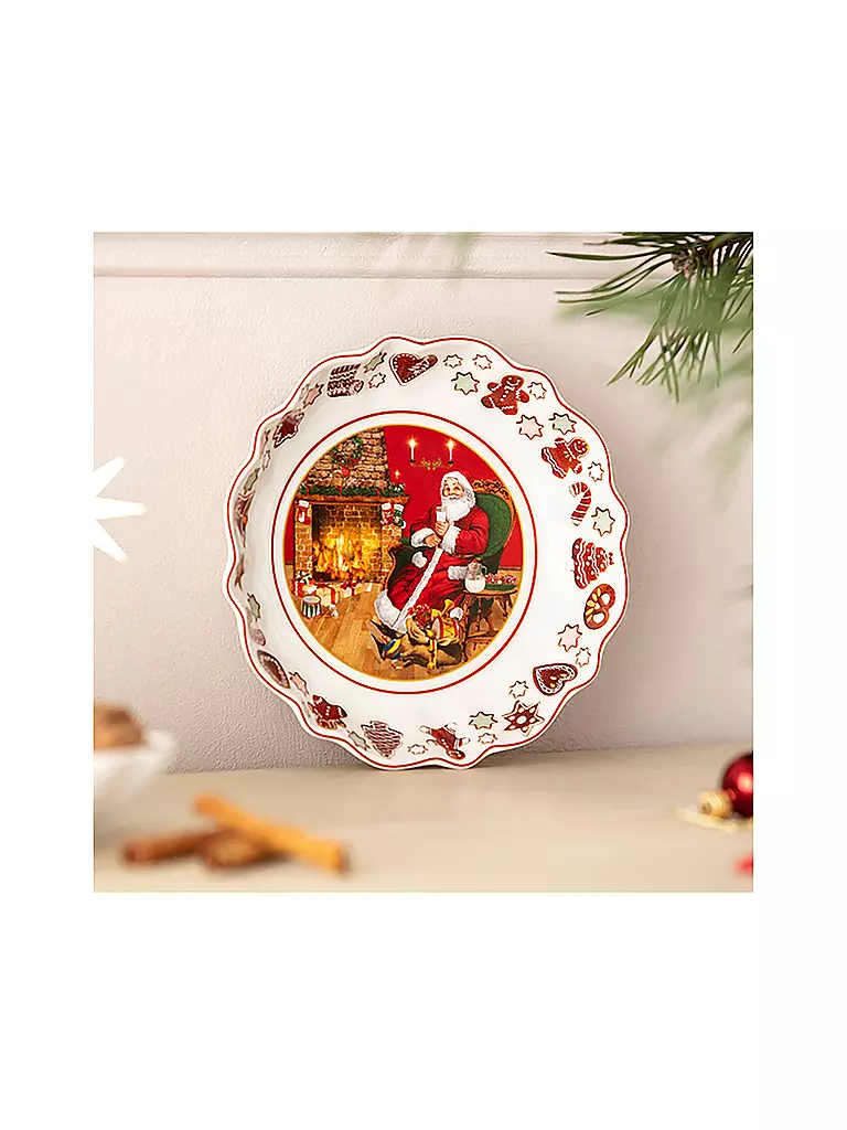 VILLEROY & BOCH | Weihnachts Jahresschale 2023 16cm Annual Christmas Edition | bunt