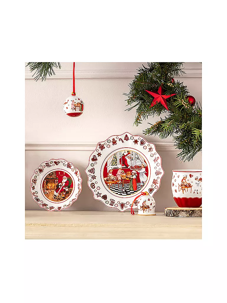 VILLEROY & BOCH | Weihnachts Jahresschale 2023 16cm Annual Christmas Edition | bunt