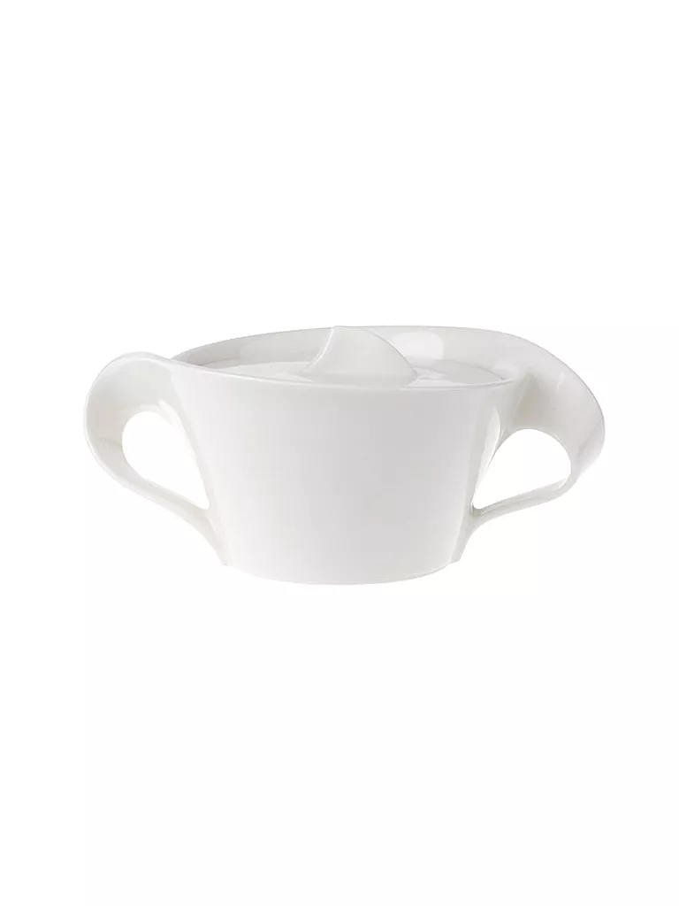 VILLEROY & BOCH | Zuckerdose "New Wave" 0,26l | weiss