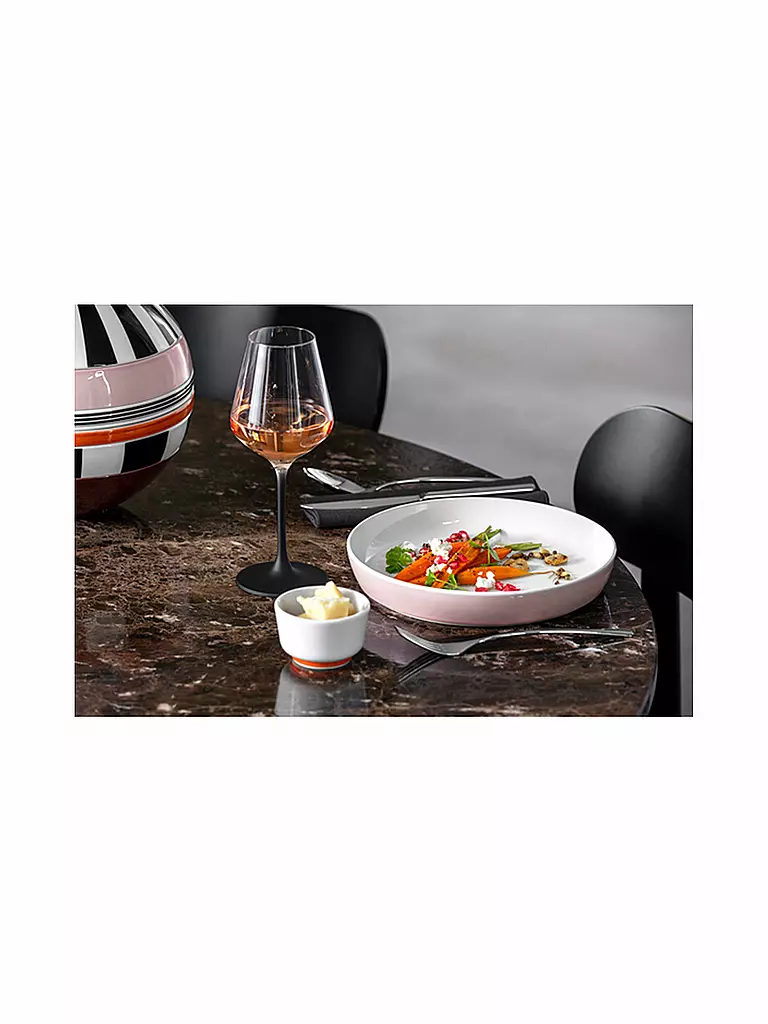 Villeroy & Boch Memphis Espressotasse - Design Klassiker In Orange/Weiß