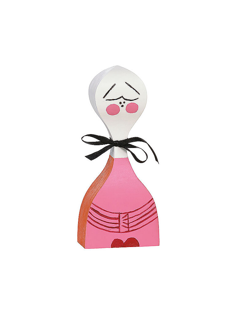 VITRA Deko Holzpuppe 18,5cm Nr 2 bunt