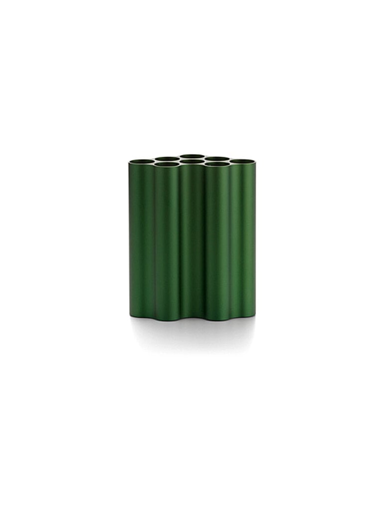 VITRA Vase Nuage Medium Alu/Efeu dunkelgrün