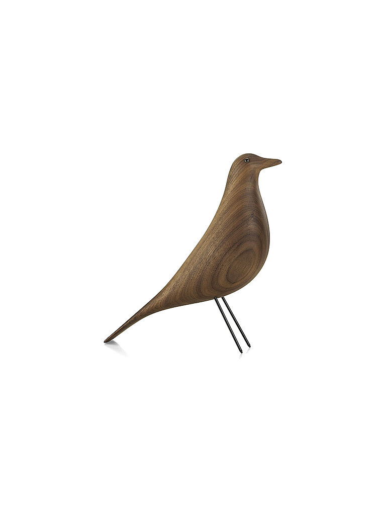 VITRA Dekofigur - Eames House Bird Nussbaum Dunkel braun