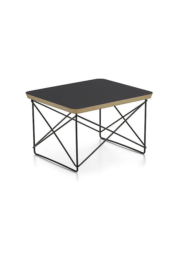VITRA Beistelltisch OCCASIONAL TABLE Schwarz  schwarz
