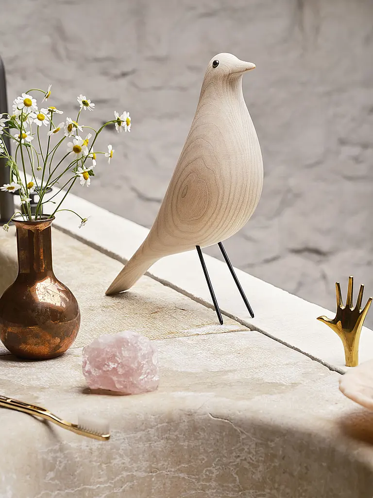 VITRA | Dekofigur - Eames House Bird Esche Cotton White | 