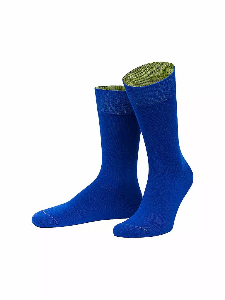 VON JUNGFELD | Socken " Hampshire " royal blau | blau