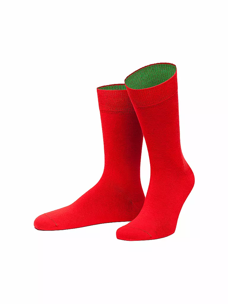 VON JUNGFELD | Socken Navarra / rot | rot