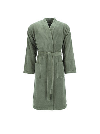 VOSSEN | Herren Bademantel COSMO Detox Green  