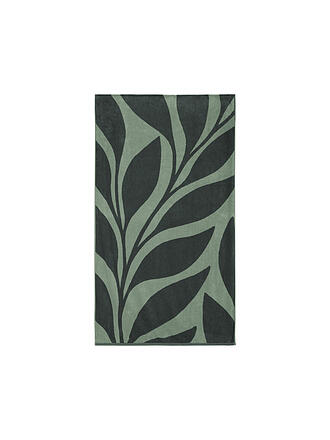VOSSEN | Velours-Strandtuch 100x180cm OCEAN LEAF Sage