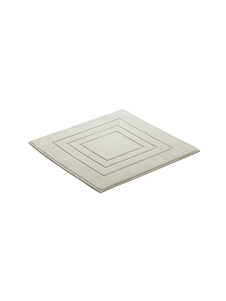 VOSSEN Badteppich FEELING 60x60cm Light Grey hellgrau