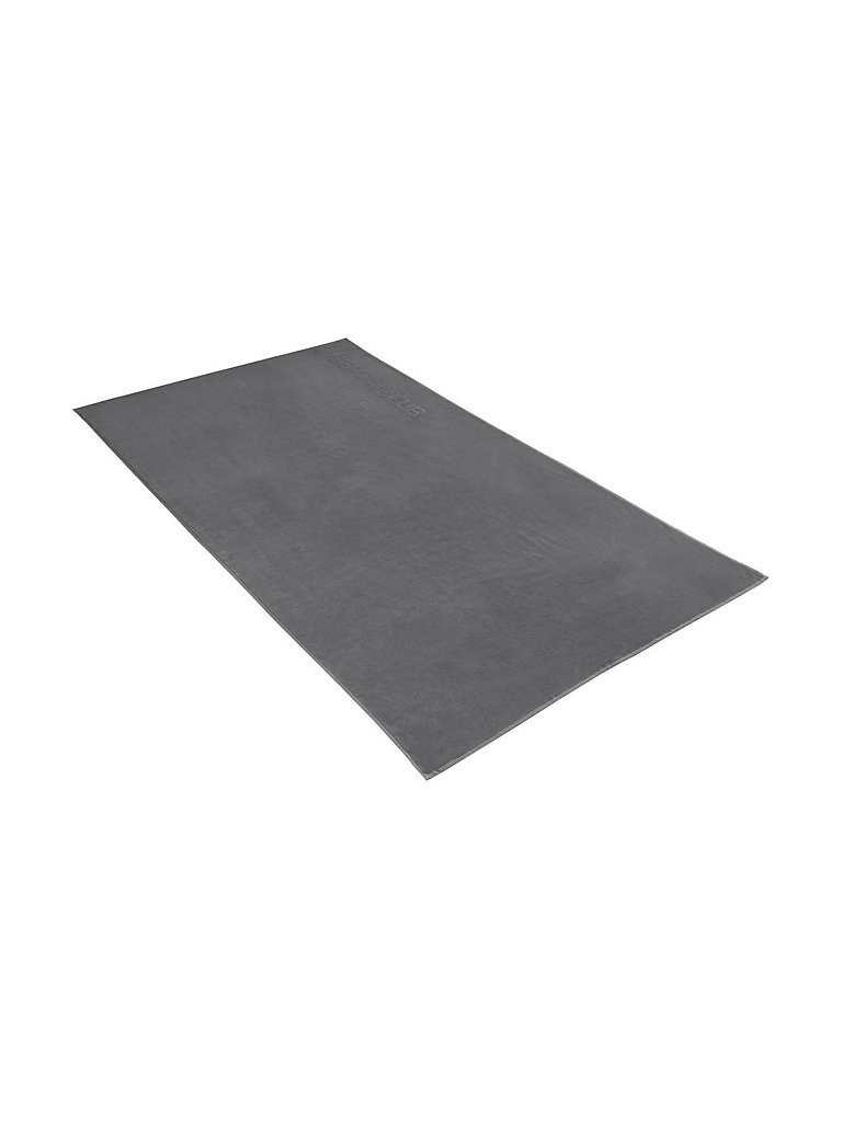 VOSSEN Strandtuch BEACH CLUB 100x180cm Flanell grau