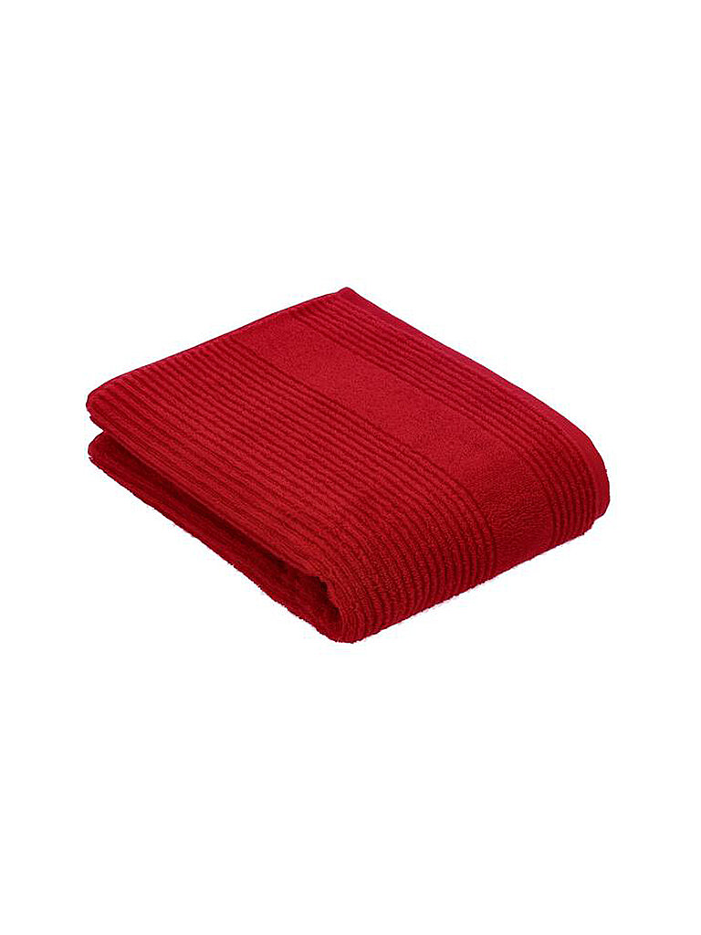 Duschtuch TOMORROW 67x140cm Purpur rot baby