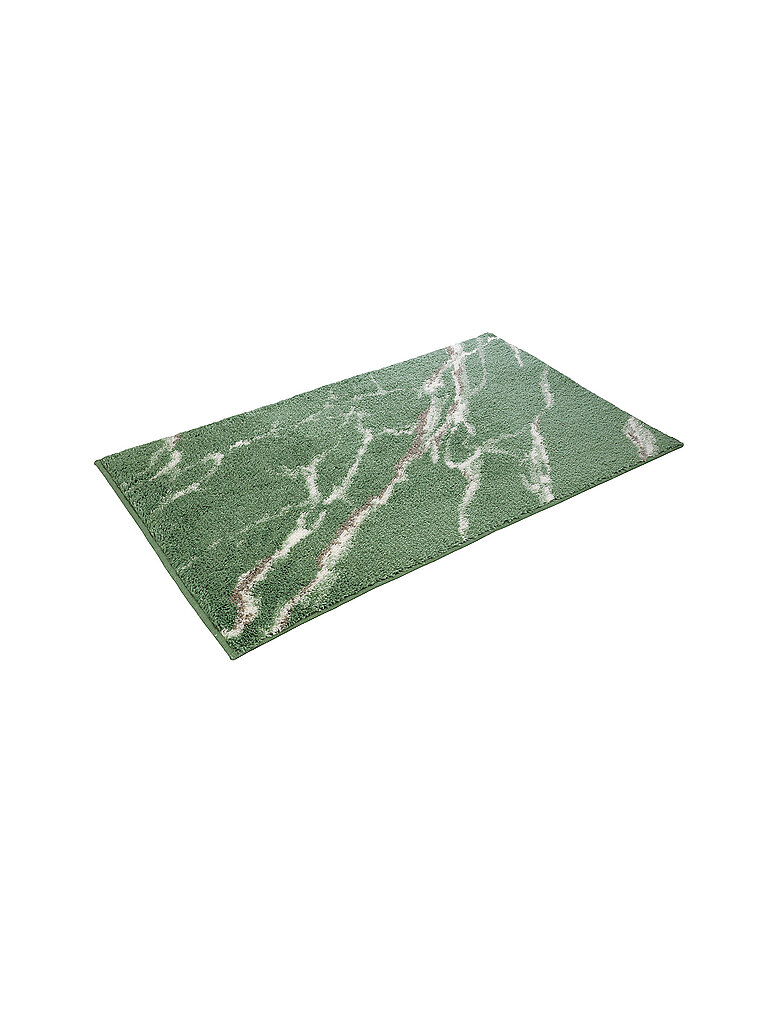 VOSSEN Badteppich VOSSEN MARBLE 60x100cm Evergreen grün