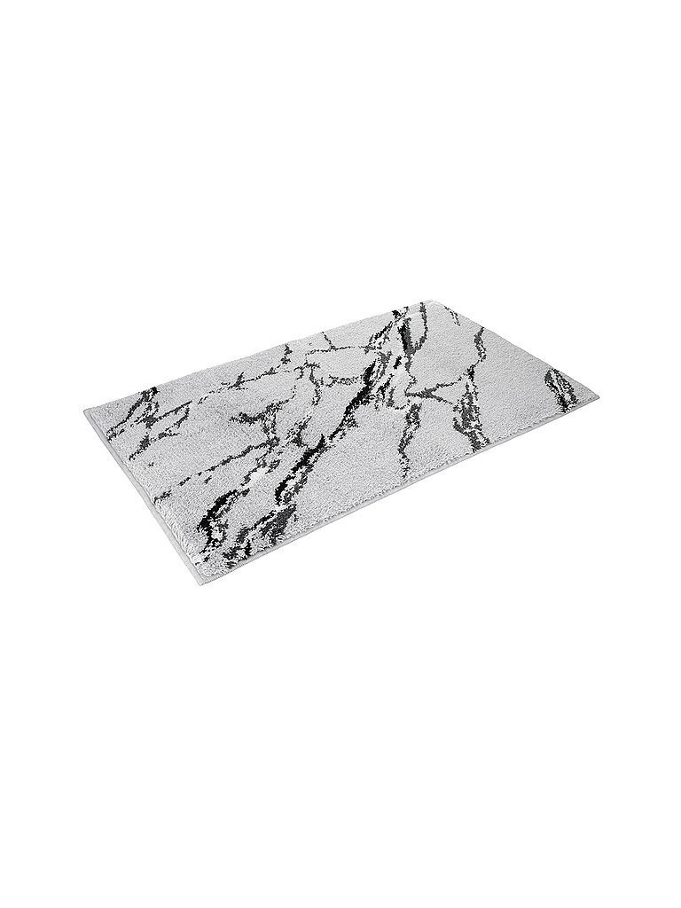 Badteppich MARBLE 60x100cm Light Grey hellgrau baby