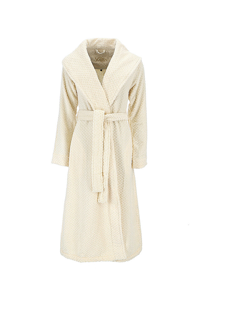 VOSSEN Damen Bademantel GOLDEN CENTURY Chamois creme | XL