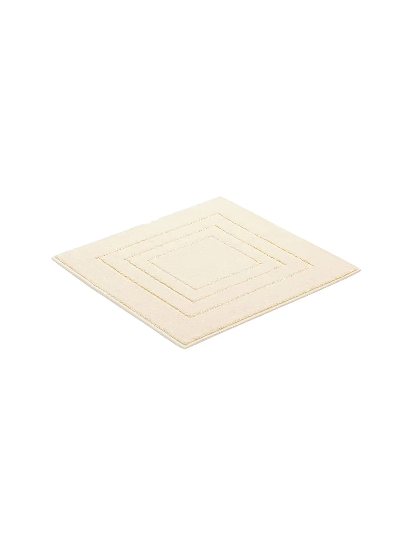 VOSSEN | Badteppich FEELING 60x60cm Flanell | beige