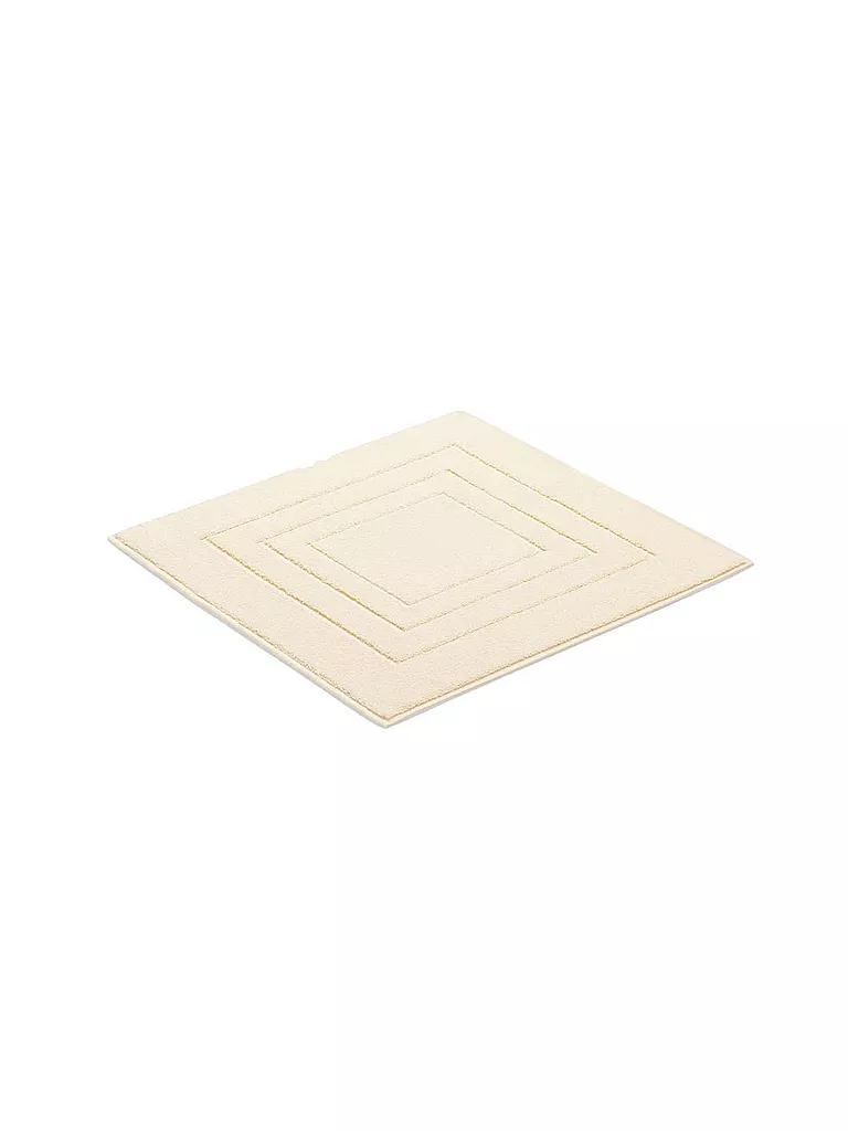 VOSSEN | Badteppich FEELING 60x60cm Ivory | beige