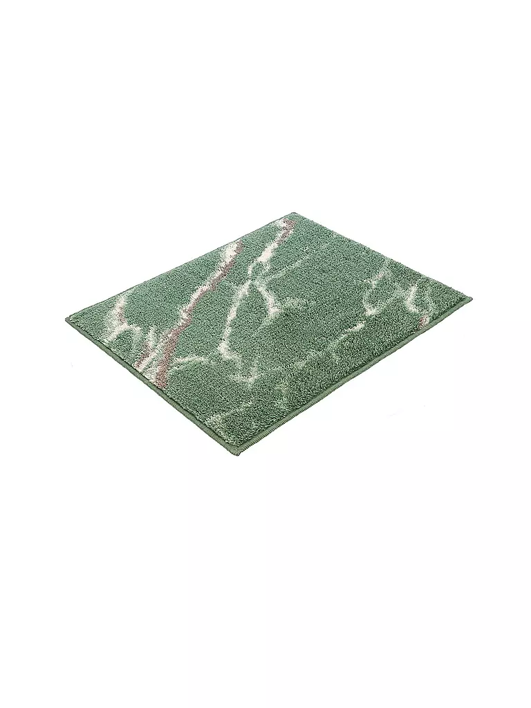 VOSSEN | Badteppich VOSSEN MARBLE 50x60cm Evergreen | grün