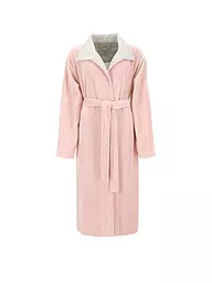 VOSSEN | Damen Bademantel ANDORRA Pearl Skin/Ivory | rosa