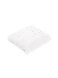VOSSEN | Gästetuch LIORA 30x50cm Hibiskus | weiss