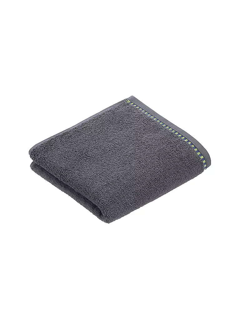 VOSSEN | Gästetuch MERA 30x50cmFlanell | grau