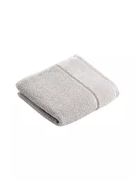 VOSSEN | Gästetuch PURE 40x60cm Toffee | silber