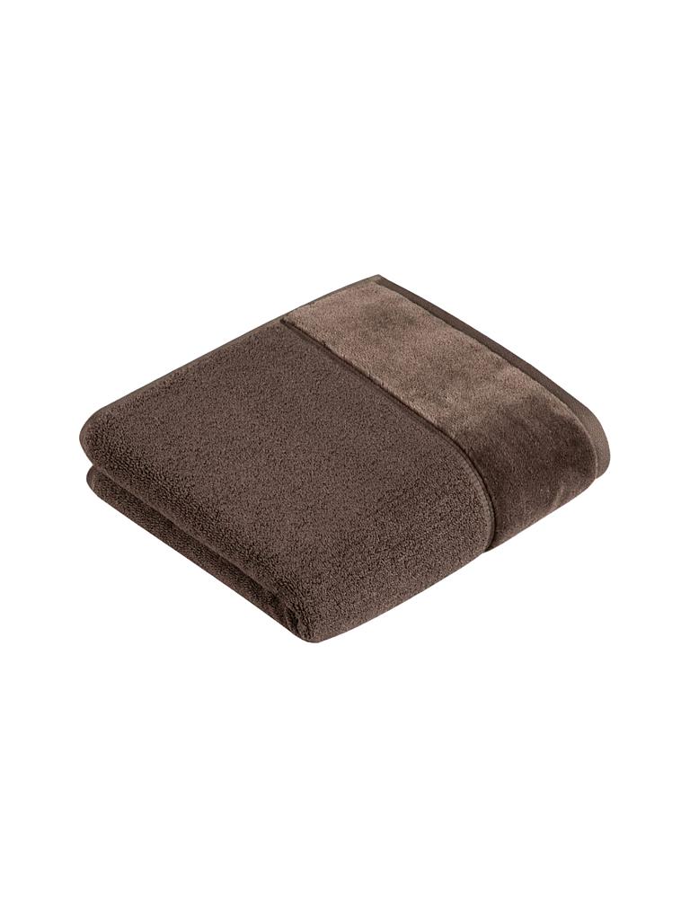 VOSSEN | Handtuch "Pure" 50x100cm (Toffee) | braun