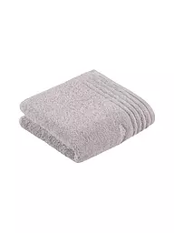 VOSSEN | Handtuch VIENNA STYLE SUPERSOFT 60x110cm Deep Blue | silber