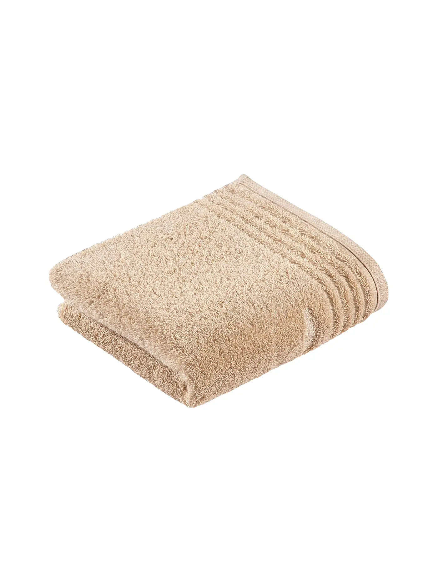VOSSEN | Handtuch VIENNA STYLE SUPERSOFT 60x110cm Camel | beige