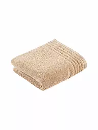 VOSSEN | Handtuch VIENNA STYLE SUPERSOFT 60x110cm Deep Blue | beige