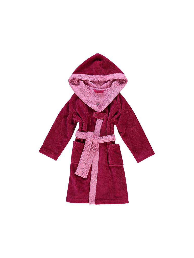 VOSSEN | Kinder-Bademantel "Bixie" (Cranberry) | pink