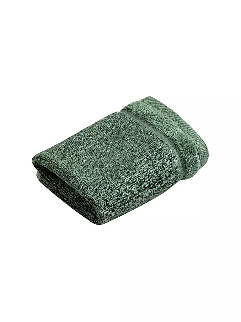 VOSSEN | Seiftuch PURE 30x30cm Green Tea | petrol