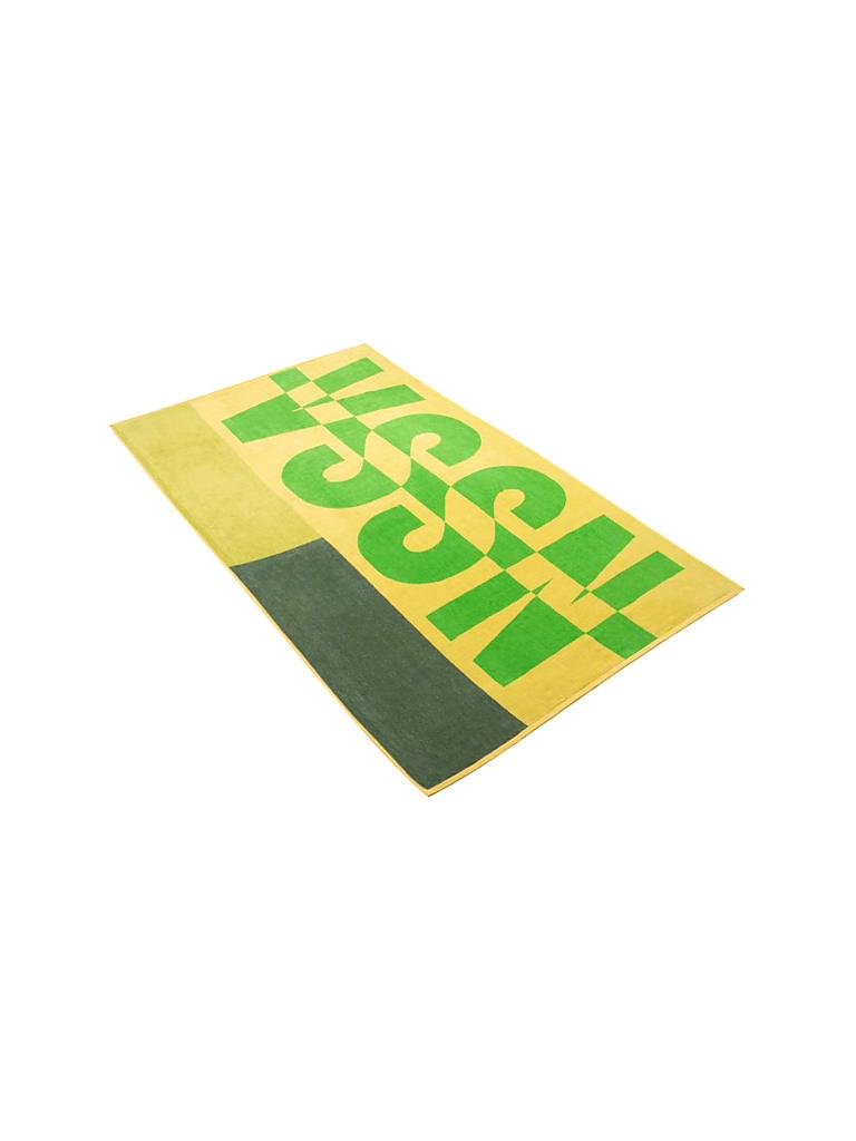 VOSSEN | Strandtuch "Blocks" 100x180cm (Sun) | gelb