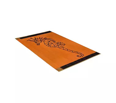 VOSSEN Strandtuch 100x180cm SEAHORSE Orange orange
