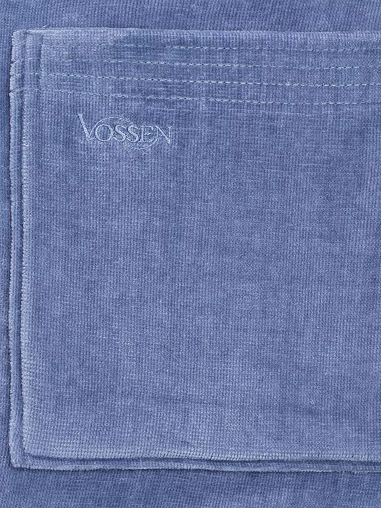 VOSSEN | Unisex Bademantel TEXAS Atlantic | blau