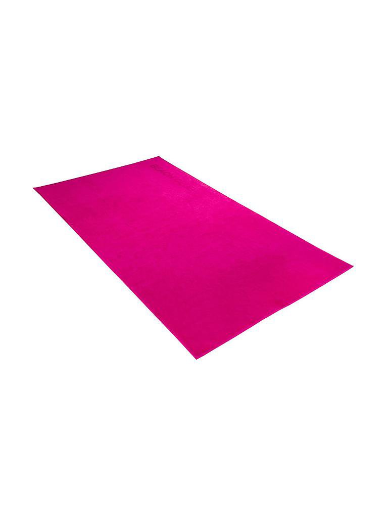 VOSSEN | Velour-Strandtuch "Beach Club" 100x180cm (prim rose) | rosa