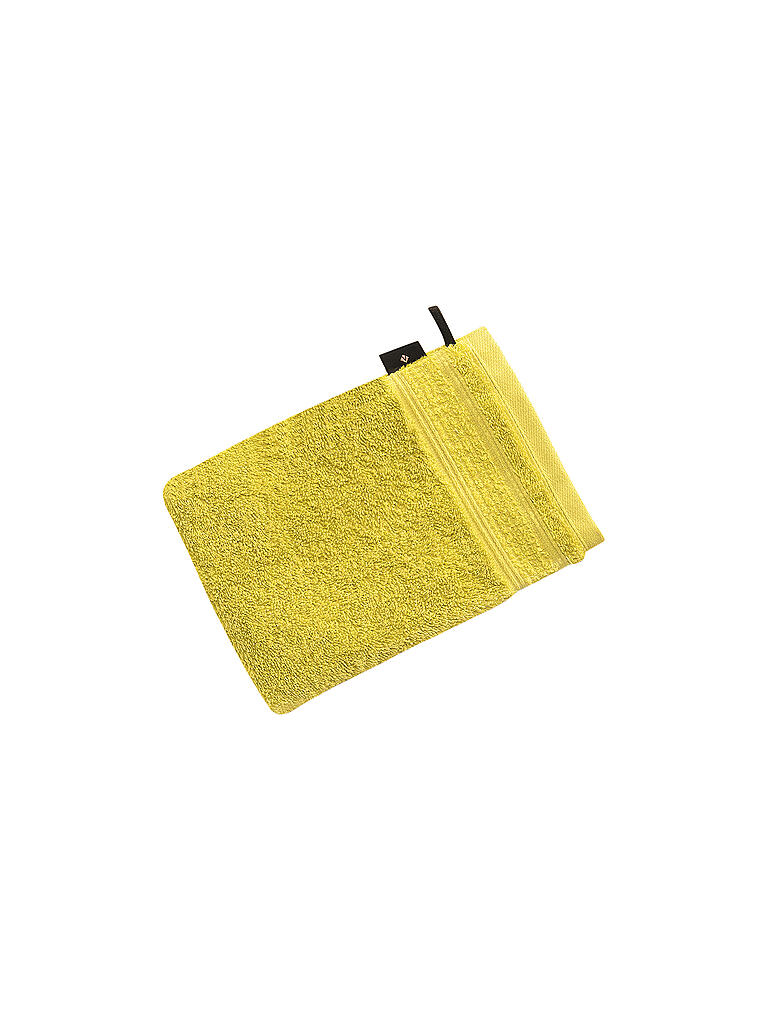 VOSSEN | Waschhandschuh Balance 16x22cm Lemon Drop | grün