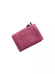 VOSSEN | Waschhandschuh VEGAN LIFE 16x22cm Waterfall  | pink