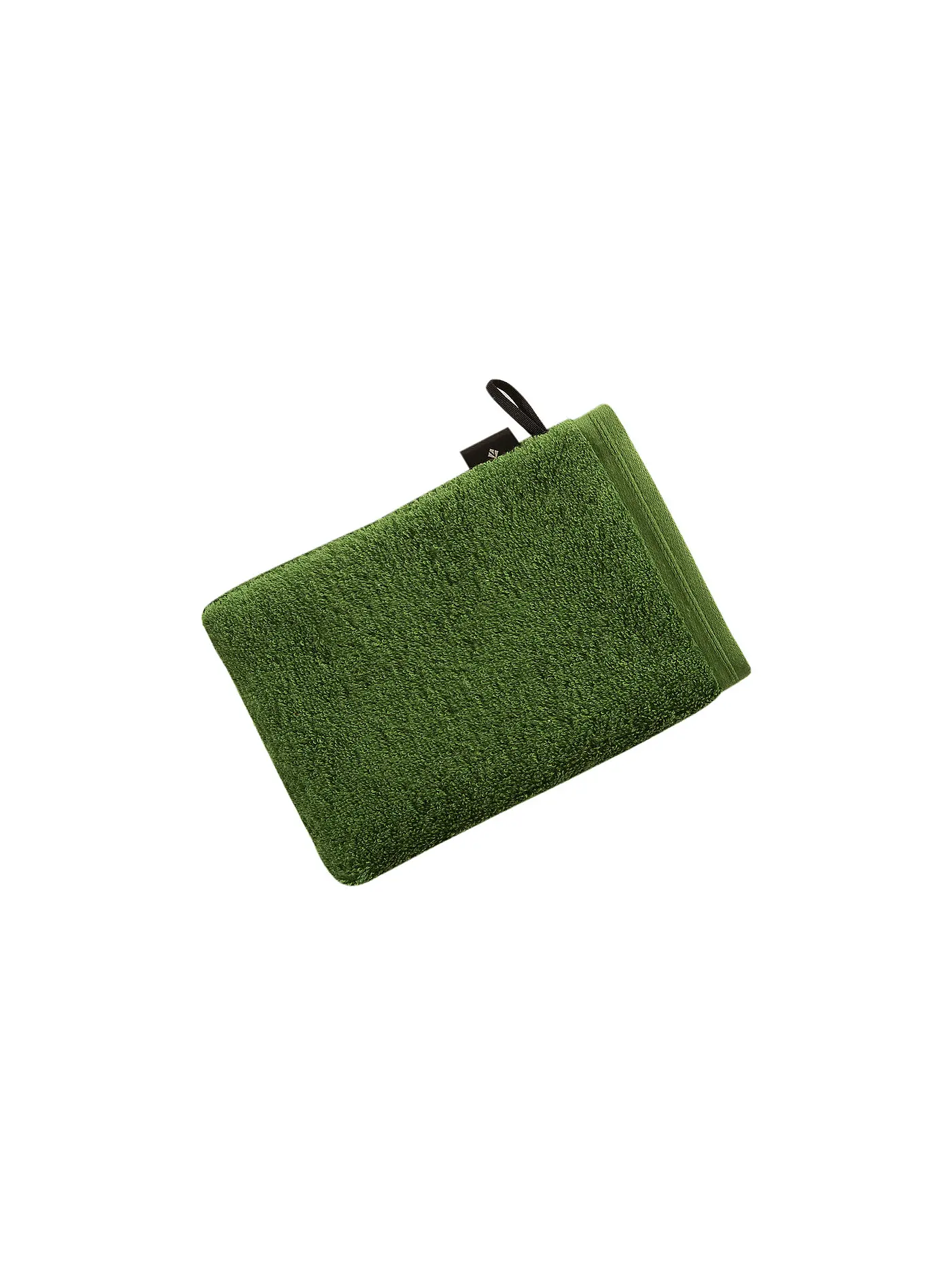 VOSSEN | Waschhandschuh VEGAN LIFE 16x22cm Avocado | dunkelgrün