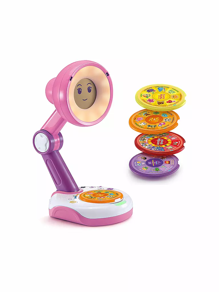 VTECH | Funny Sunny, die interaktive Lampen-Freundin Pink | keine Farbe