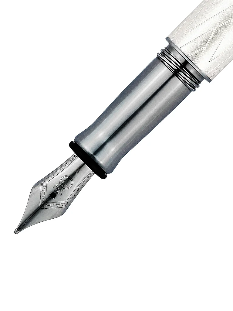 WALDMANN Stylo-plume AURA NIGHT Argent Sterling M argent