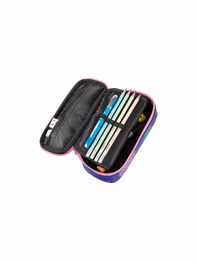 WALKER | Federmappe Pencil Box Magic Colibri | petrol