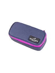 WALKER | Federmappe Pencil Box Wizzard Blue Ivy Pink | blau