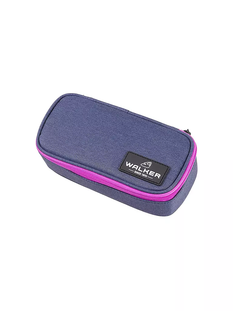 WALKER | Federmappe Pencil Box Wizzard Blue Ivy Pink | blau